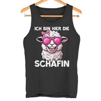 Ich Bin Hier Die Schäffin Tank Top - Geschenkecke