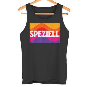 Ich Bin Speziell Spezi Trendgetränk Cola Orange Summer Tank Top - Geschenkecke