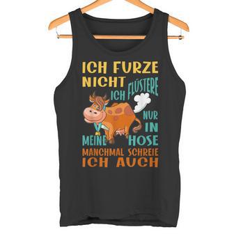 Ich Furze Nicht Ich Whisperer Nur Pupsende Cow Tank Top - Geschenkecke