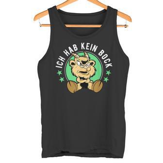 Ich Hab Kein Bock S Tank Top - Geschenkecke