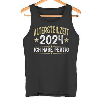 Ich Habe Fertig Rente Retirement Tank Top - Geschenkecke