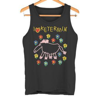 Ich Liebe Ketermin Ketamin Macht Spaß Tank Top - Geschenkecke