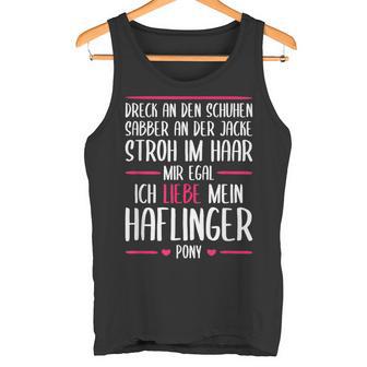 Ich Liebe Mein Haflinger Pony Ich Liebe Mein Haflinger Tank Top - Geschenkecke