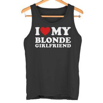 Ich Liebe Meine Blonde Freund Tank Top - Geschenkecke