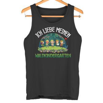 Ich Liebe Meinen Waldkindergarten Waldkind Tank Top - Geschenkecke