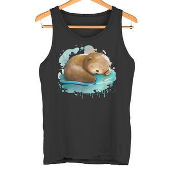 Ich Mag Halt Otter Seeotter Kinder Damen Herren Tank Top - Geschenkecke