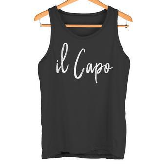 Il Capo Italian The Boss Tank Top - Geschenkecke