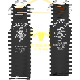 I'm Into Fitness Beer In My Belly Beer Tank Top - Monsterry