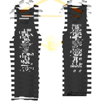 I'm Into Fitness Fit'Ness Beer In My Belly Workout Gym Tank Top - Monsterry