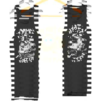 I'm Not Fat I'm Just Fluffy Siamese Cat Tank Top - Monsterry