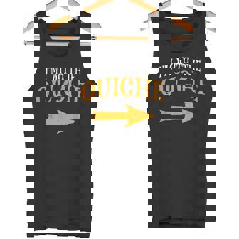 I'm With Quiche Halloween Costume Couples Quiche Tank Top - Monsterry