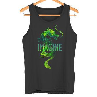 Imagine Fantasy Dragon Tattoo Style Tank Top - Geschenkecke