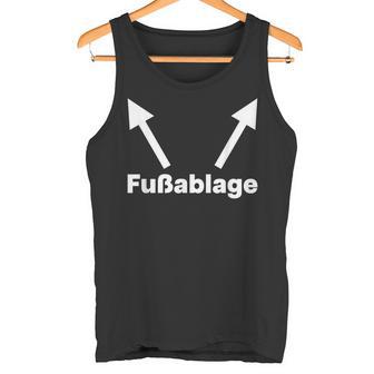 Ironie Füßrege Tank Top - Geschenkecke