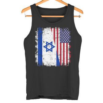 Israel Usa Flag Tank Top - Geschenkecke