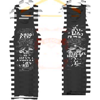 It's A Azarias Thing You Wouldn't Understand Azarias Last Name Blood Run Through My Veins Tank Top | Seseable UK