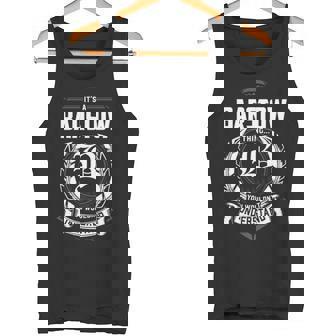 It's A Barstow Thing You Wouldn't Understand Personalized Last Name For Barstow Tank Top - Seseable
