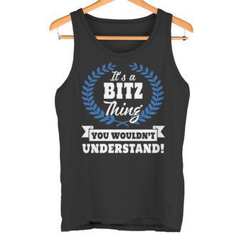 It's A Bitz Thing You Wouldn't Understand Bitz For Bitz Tank Top - Thegiftio UK