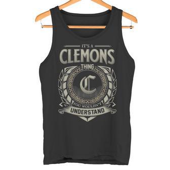 It's A Clemons Thing You Wouldn't Understand Tank Top - Thegiftio UK