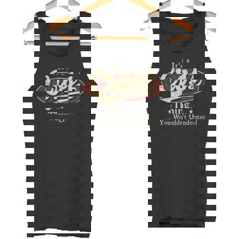 It's A Cross Thing You Wouldn't Understand Tank Top - Thegiftio UK