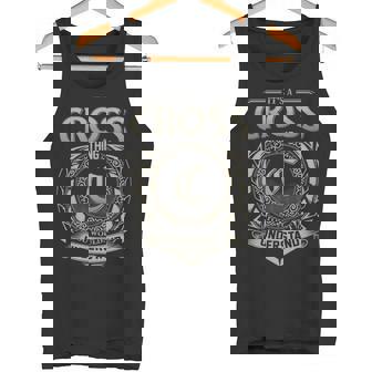 It's A Cross Thing You Wouldn't Understand Tank Top - Thegiftio UK