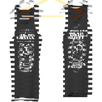 It's A Gonsalves Thing You Wouldn't Understand Personalized Last Name For Gonsalves Tank Top | Seseable UK