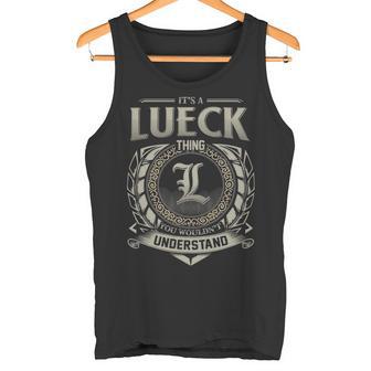 It's A Lueck Thing You Wouldn't Understand Tank Top - Thegiftio UK
