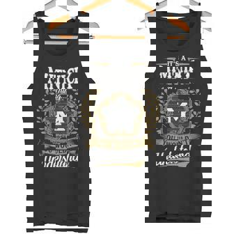 It's A Mitnick Thing You Wouldn't Understand Personalized Last Name Mitnick Family Crest Coat Of Arm Tank Top - Seseable