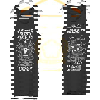 It's A Mostyn Thing You Wouldn't Understand Personalized Last Name Mostyn Family Crest Coat Of Arm Tank Top | Seseable UK
