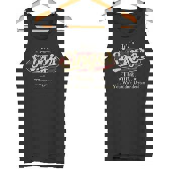 It's A Singer Thing You Wouldn't Understand Tank Top - Thegiftio