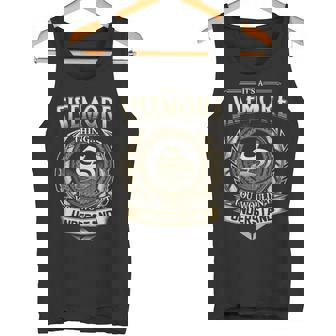 Its A Sisemore Thing You Wouldnt Understand Name Vintage Tank Top - Thegiftio