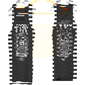 It's A Story Thing You Wouldn't Understand Name Vintage Tank Top - Thegiftio UK