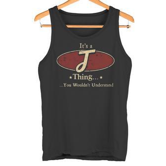 It's A T Thing You Wouldn't Understand Tank Top - Thegiftio UK