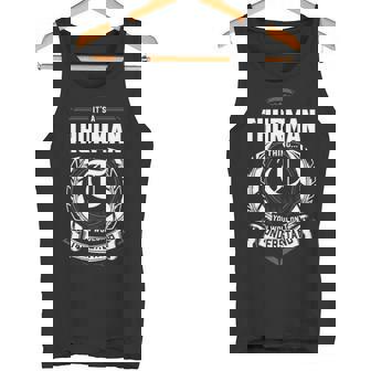It's A Thurman Thing You Wouldn't Understand Personalized Last Name For Thurman Tank Top - Thegiftio