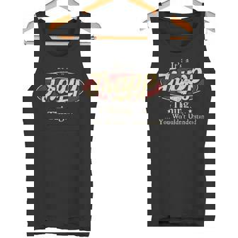 It's A Trapp Thing You Wouldn't Understand Tank Top - Thegiftio UK