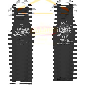 It's A Waldman Thing You Wouldn't Understand Tank Top | Seseable UK