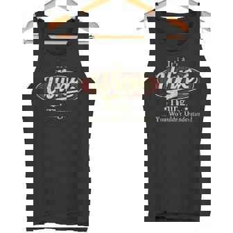 It's A Wine Thing You Wouldn't Understand Tank Top - Thegiftio UK