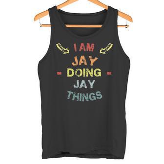 Jay Family Crest Jay Jay Clothing Jay T Jay T For The Jay Png Tank Top - Thegiftio UK