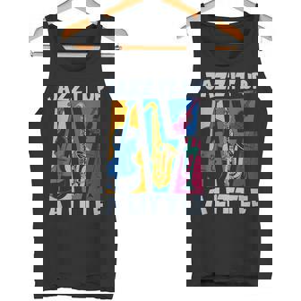 Jazz It Up A Little Loves Saxofón Amante De La Música Jazz Música Camiseta sin mangas - Regaloses