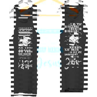 Jesus And Soap Making Saponification Soap Making Tank Top - Monsterry