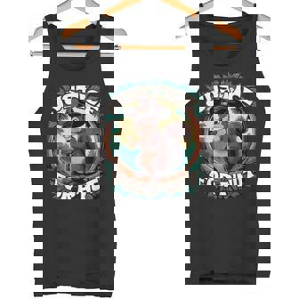 Justice For P'Nut Cute Peanut The Squirrel Cowboy Hat Tank Top - Monsterry