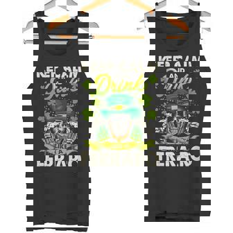 Keep Calm And Drink Like A Keep Calm And Letferraro Handle It Tank Top - Seseable