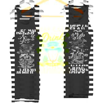 Keep Calm And Drink Like A Mahmoud Tank Top - Seseable
