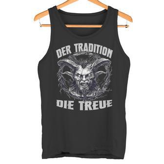 Krampus T Evil Nikolaus Perchtenlaus Krampus Mask Perchten Tank Top - Geschenkecke