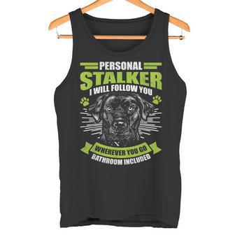 Labrador Fan Personal Stalker Labrador Tank Top - Geschenkecke