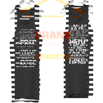 Ladle Crane Operator Colleague And Coworker Job Tank Top - Monsterry