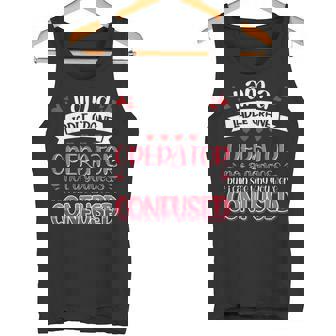 Ladle Crane Operator Job Colleague And Coworker Two Tank Top - Monsterry