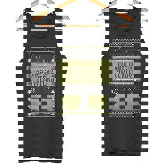 Ladle Crane Operators Against Ugly Sweaters Tank Top - Monsterry