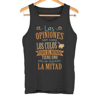 Las Opiniones Son Comos Los Culos Todo El Mundo Tiene Uno Camiseta sin mangas - Regaloses