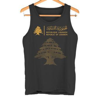 Lebanon Lebanon Flag Lebanon Flag Tank Top - Geschenkecke