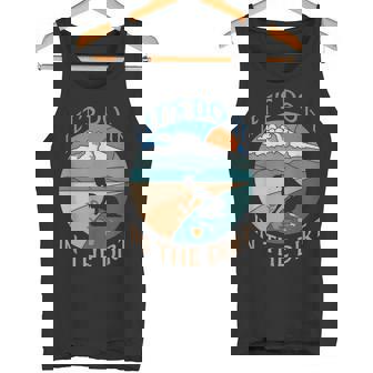 Let's Do It In The Dirt Gardening Double Entendre Tank Top - Monsterry